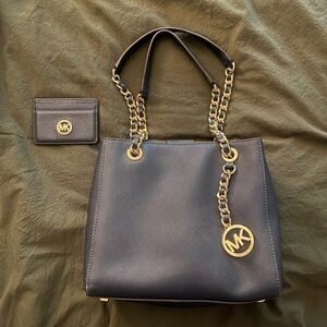 small michael kors hand bag
